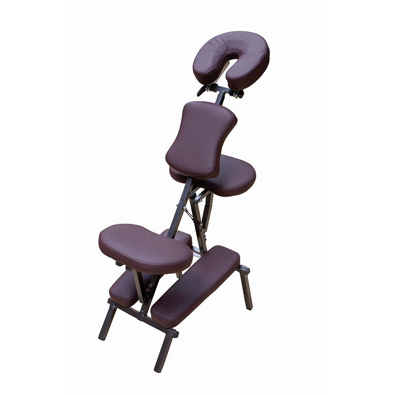 Chaise de massage pliante à hauteur variable mécaniquement